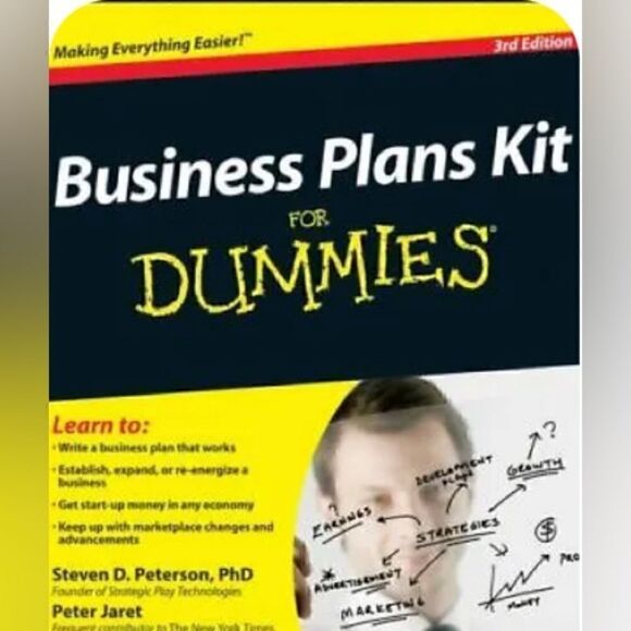 Business Plans Kit for Dummies by Peter E. Jaret, Steven D. Peterson and Barbara - Picture 1 of 4